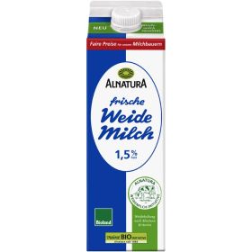 Alnatura Frische Bio Milch, 1 l