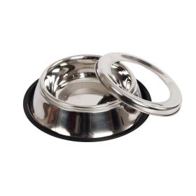 Link zu  Hunde Edelstahlnapf Anti-Splash, 0,9l