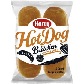 Harry Burger- oder Hot Dog-Brötchen, je 250–300 g