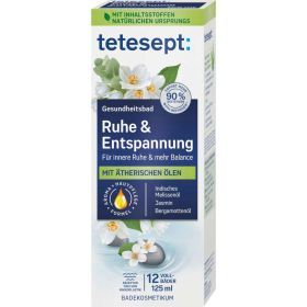 Badekosmetikum, Ruhe & Entspannung
