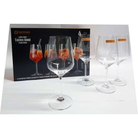 Cocktailgläser + Trinkhalme
