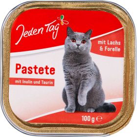 Katzen-Nassfutter Pastete, Lachs/Forelle