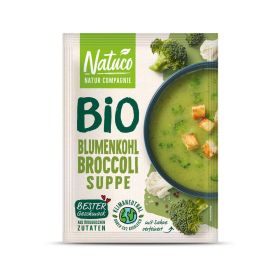 Bio Blumenkohl-Broccoli Suppe