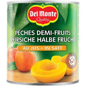 Halbe Pfirsiche in Saft, natursüß