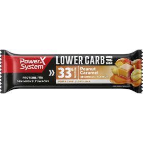 Protein-Riegel Lower Carb, Karamell-Erdnuss
