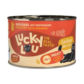 Katzen-Nassfutter, Geflügel mit Pastinaken