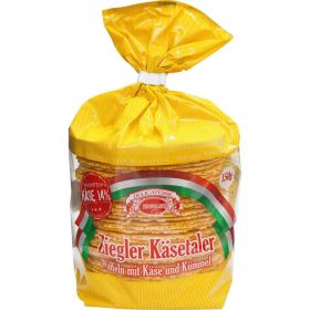 Käsetaler Waffeln mit Käse & Kümmel