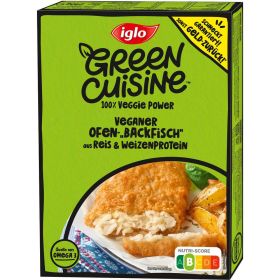 Veganer Ofen-Backfisch