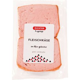 Fleischkäse, gebacken