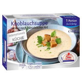 Knoblauchsuppe, tiefgekühlt