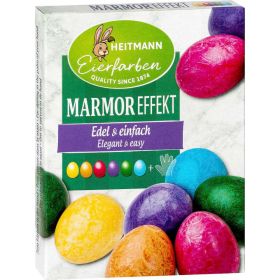 Eierfarben, Marmoreffekt, edel und einfach