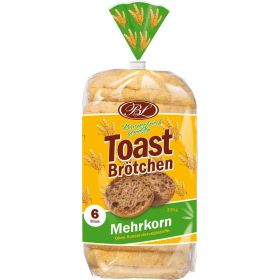 Toastbrötchen, Mehrkorn