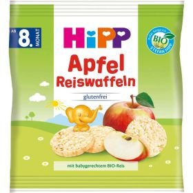 Bio Baby Reiswaffeln, Apfel