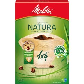 Kaffee Filtertüten "Natura 1x4", naturbraun