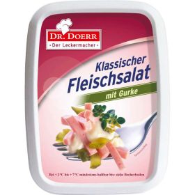 Fleischsalat mit Gurke