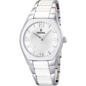 Link zu  Herren-Armbanduhr, F16532/1 silber/weiß