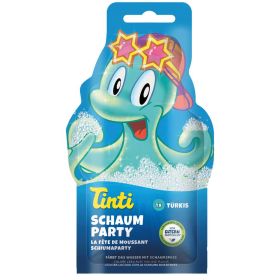 Badezusatz, Schaumparty, türkis