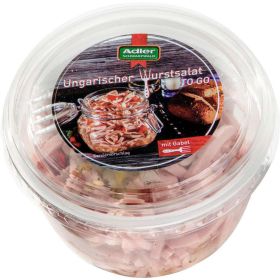 Ungarischer Wurstsalat