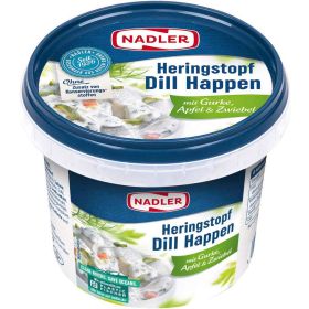 Heringstopf Dill Happen, Gurke, Apfel & Zwiebel