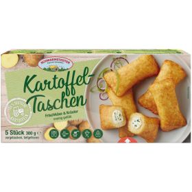 Kartoffeltaschen mit Frischkäse & Kräuter, tiefgekühlt