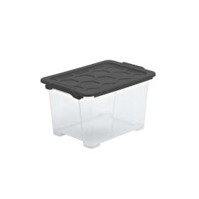 Save Box mit Deckel, anthrazit 15 l