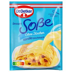 Dessert-Soße ohne Kochen, Vanille