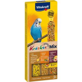 Sittich-Kräcker Trio-Mix Ei, Frucht & Honig