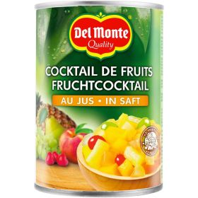 Fruchtcocktail in Saft, natursüß