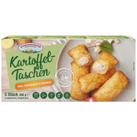 Link zu  Kartoffel-Taschen, Käse, Champignon & Schinken
