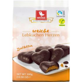 Lebkuchen-Herzen, Zartbitter