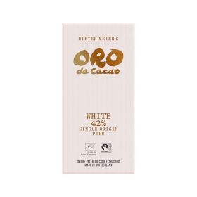 Tafelschokolade, 42% White-Peru