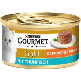 Katzen-Nassfutter raffiniertes Ragout mit Thunfisch