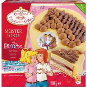 Meistertorte Bibi & Tina , Schoko-Vanille tiefgekühlt