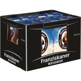 Weizenbier, alkoholfrei (4x Träger in der Kiste zu je  6x 0,330 Liter)