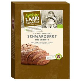 Bio-Backmischung Schwarzbrot mit Vollkorn