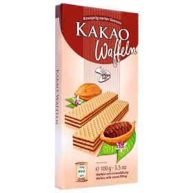 Waffeln mit Cremefüllung, Kakao