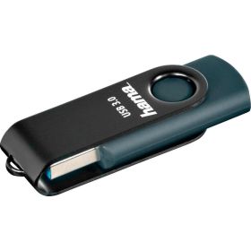 USB-Stick Rotate, 64GB, petrolblau