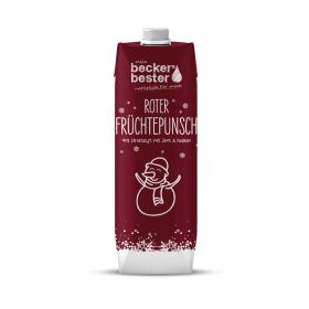 Beckers Bester Glühpunsch,  Roter Früchtepunsch  oder Heißer  Winterapfel, je 1 l