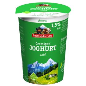 Berchtesgadener Land  Naturjoghurt, je 500 g