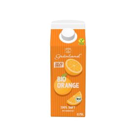Bio-Orangensaft aus Konzentrat