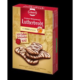 Lutherbrodt mit Honig gebacken