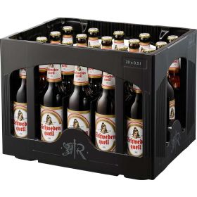 Pilsener Bier Schwedenquell, 5,0 % (20x 0,500 Liter)