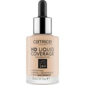 Make-Up HD Liquid Coverage Foundation, Light Beige 010