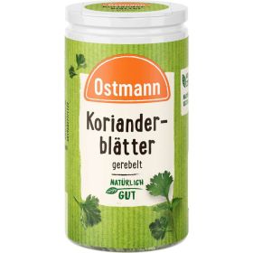 Korianderblätter, gerebelt