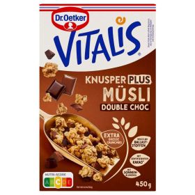 Knusper-Müsli Vitalis, Plus Double Chocolate