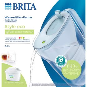 Wasserfilter-Kanne Eco inkl. Maxtra Pro, gletscherblau