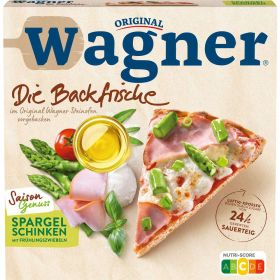 Pizza Die Backfrische, Spargel-Schinken, tiefgekühlt