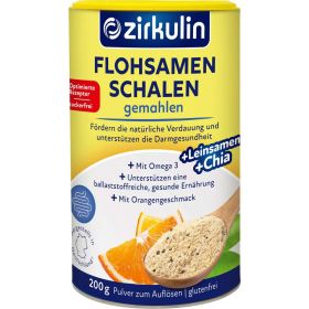 Flohsamenschalen gemahlen