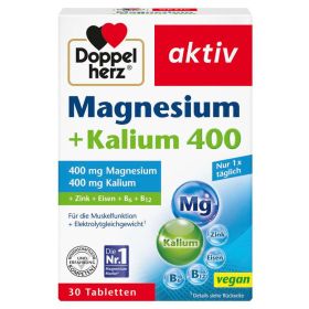 Magnesium 400 + Kalium Tabletten