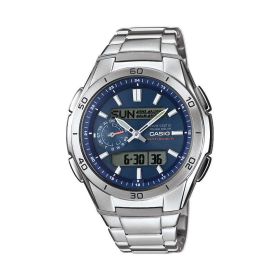 CASIO FUNK-SOLAR Herren-Armbanduhr WVA-M650D-2AER